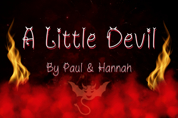 A Little Devil Font for Crafters