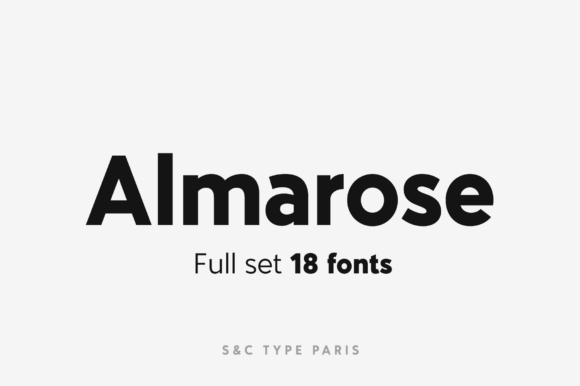 Almarose: A Versatile Sans Serif Font for Modern Web Design