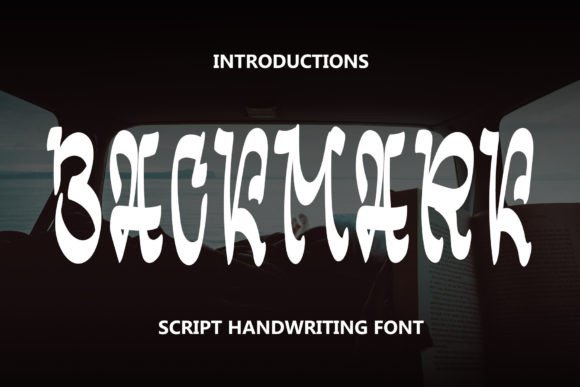 Backmark: A Playful Display Font for Bold Brands