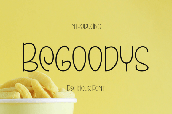 Begoodys Reborn: A Quirky Sans Serif Typeface for Modern Editorial Design