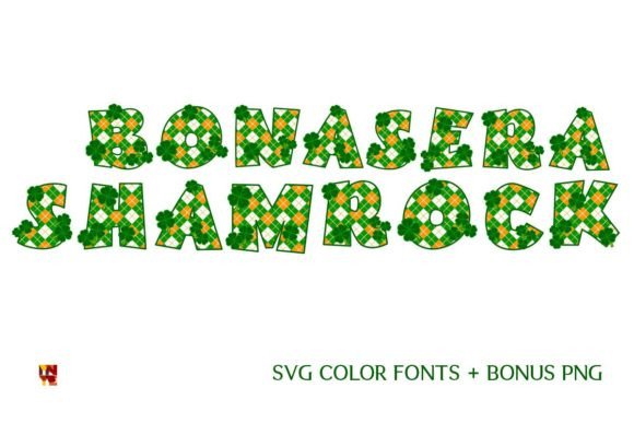 Bonasera Shamrock: A Playful Color Font for Makers