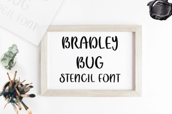 Bradley Bug Stencil: A Practical Display Font