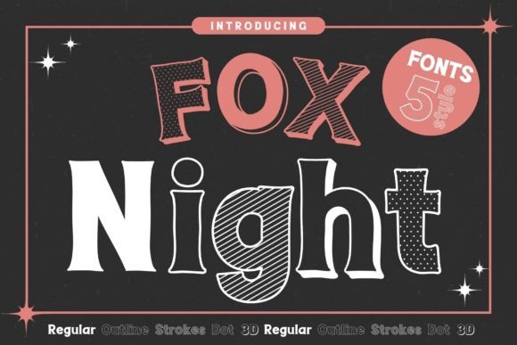 Fox Night: A Display Font for Memorable Branding