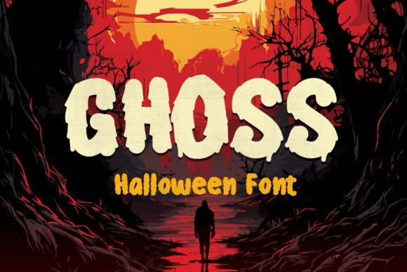 Ghoss Font: A Display Typeface for Haunting Web Design