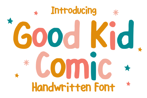 Good Kid Comic: A Playful Typeface for Brands