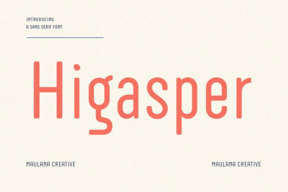 Higasper: A Versatile Sans Serif Font for Modern Campaigns