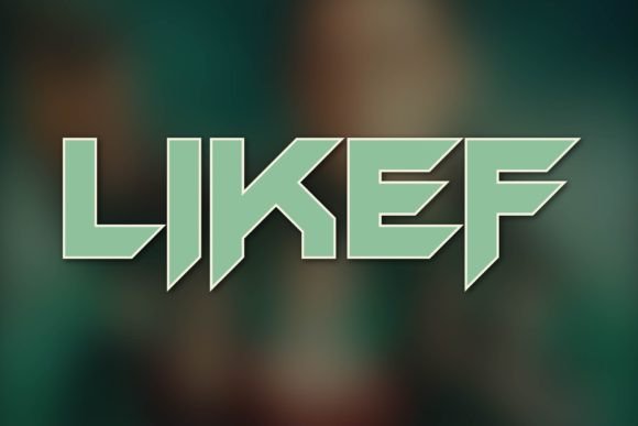 Likef: A Gothic Display Font for Modern Editorial Design