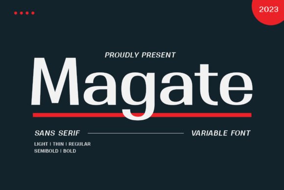 Magate: The Versatile Sans Serif Font for Crafters