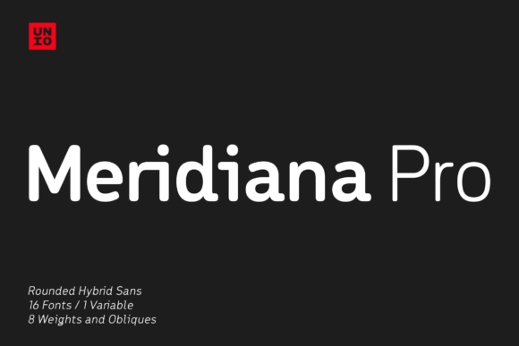 Meridiana Pro: A Versatile Typeface for Modern Campaigns