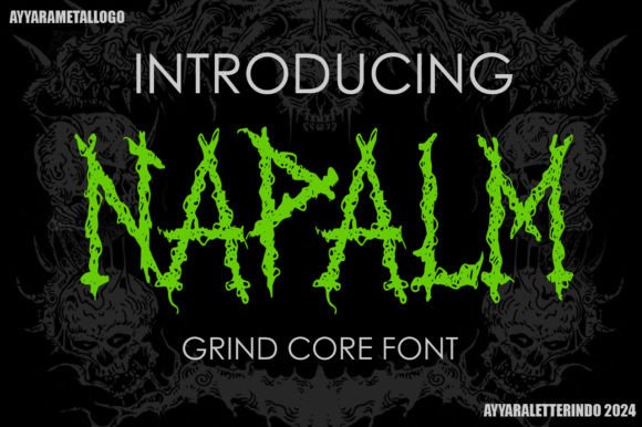 Napalm Font: A Bold Blackletter for Web Design