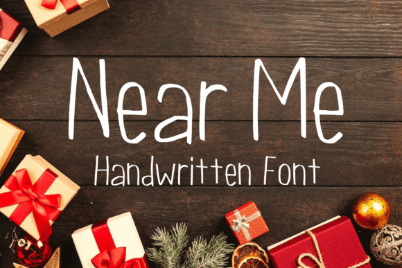 Near Me Font: A Cheerful Script for Editorial Design