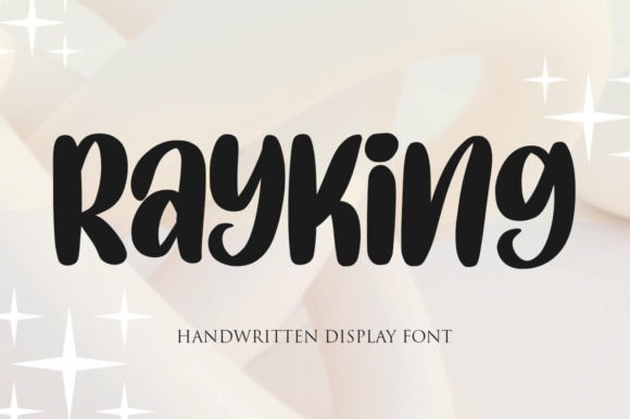 Rayking: A Playful Display Font for Bold Campaigns
