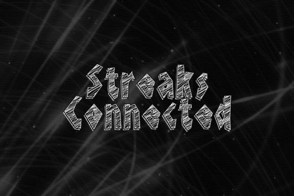 Streaks Connected: A Script Font for Scroll-Stopping Content
