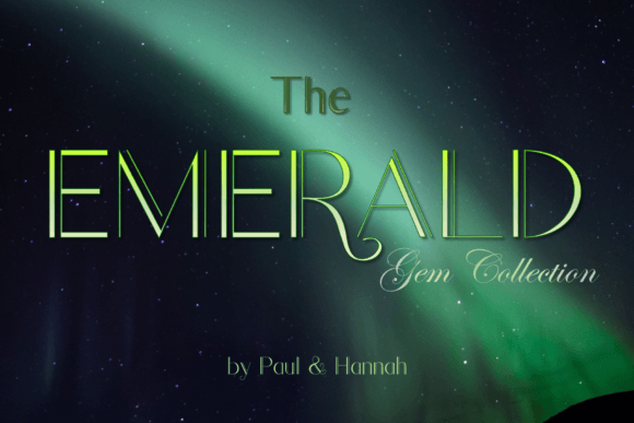 The Emerald Font: A Display Typeface for Makers