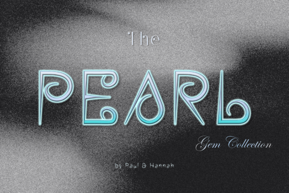 The Pearl Font: A Pure Display Typeface for Elegant Brands
