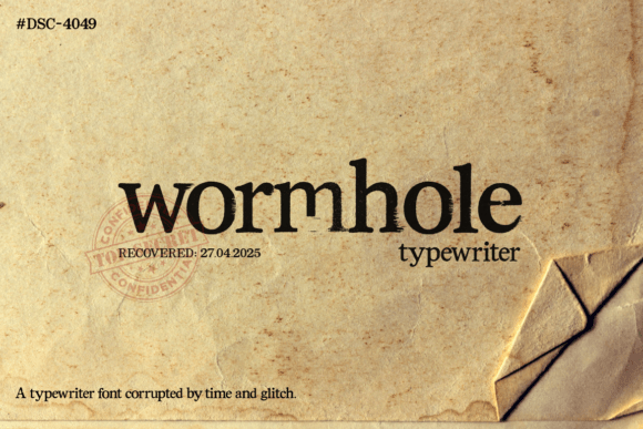 Wormhole Typeface Review: A Gritty Display Font for Bold Brands