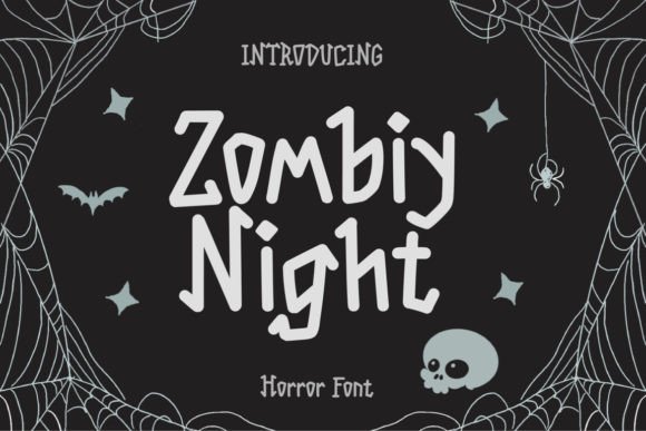 Zombiy Night Font: Elevate Horror Campaigns